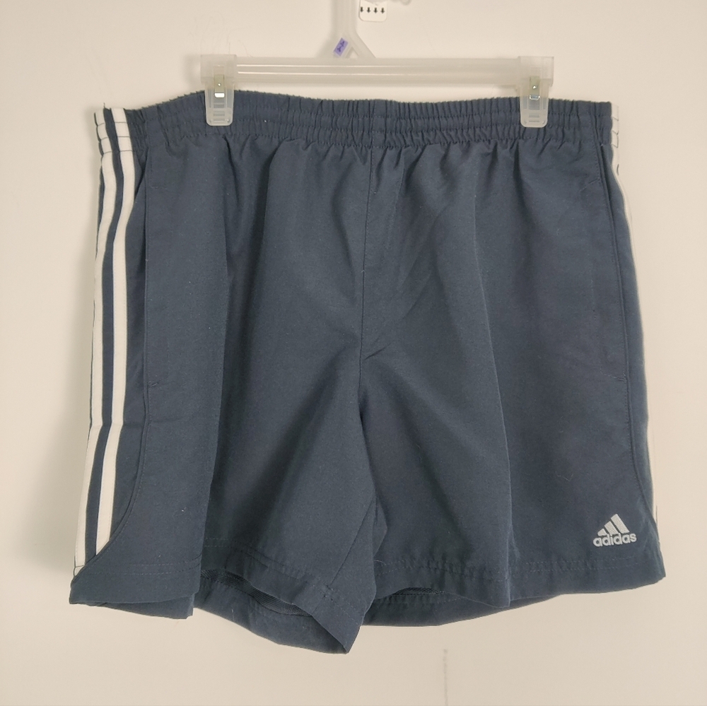 Adidas Essentials Men's Basketball Shorts in Dark Blue Size 2XL Athletic Sporty